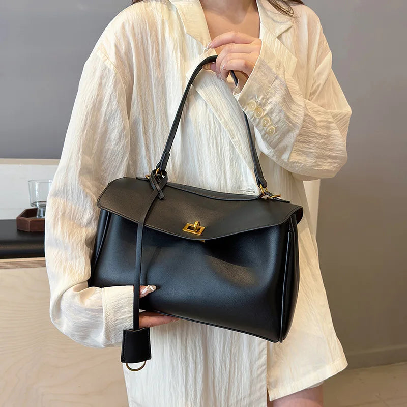 Bolsa Feminina de Couro Legítimo Safira SF987