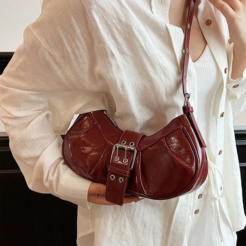 Bolsa Pequena em Couro Legítimo - Safira SF629