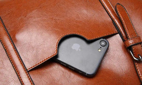 Bolsa Feminina de Couro Legítimo Safira SF537