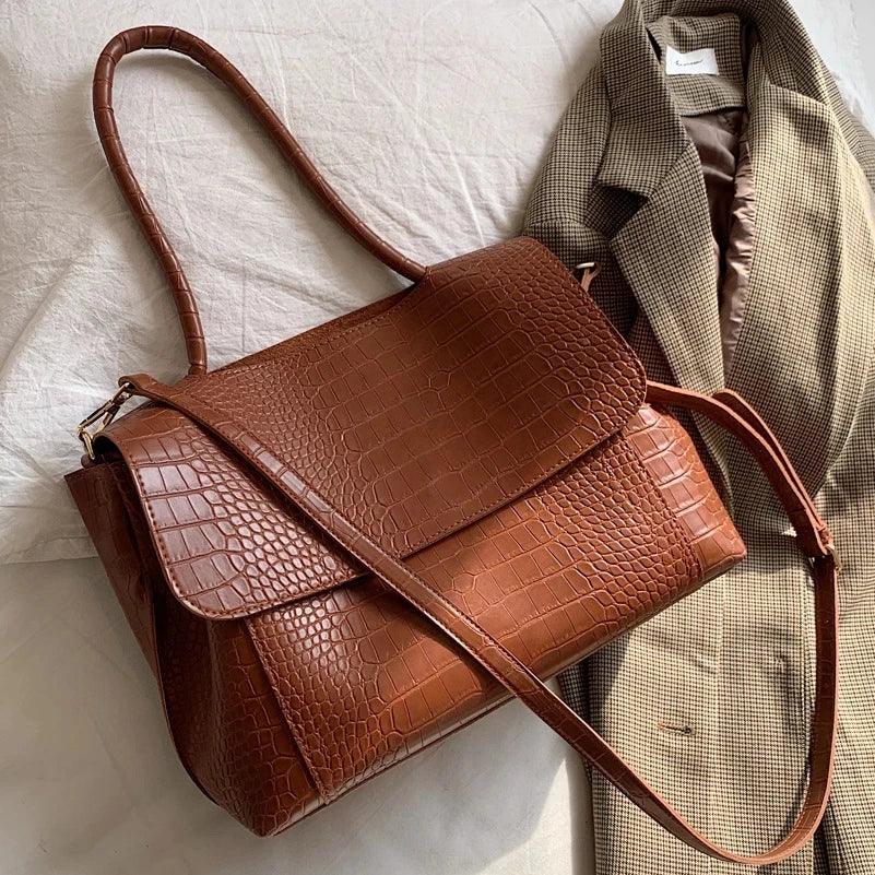 Bolsa Feminina de Couro Legítimo Safira SF777