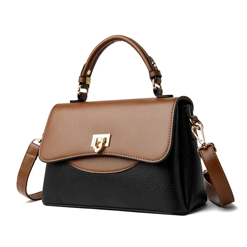 Bolsa Feminina de Couro Legítimo Safira SF288