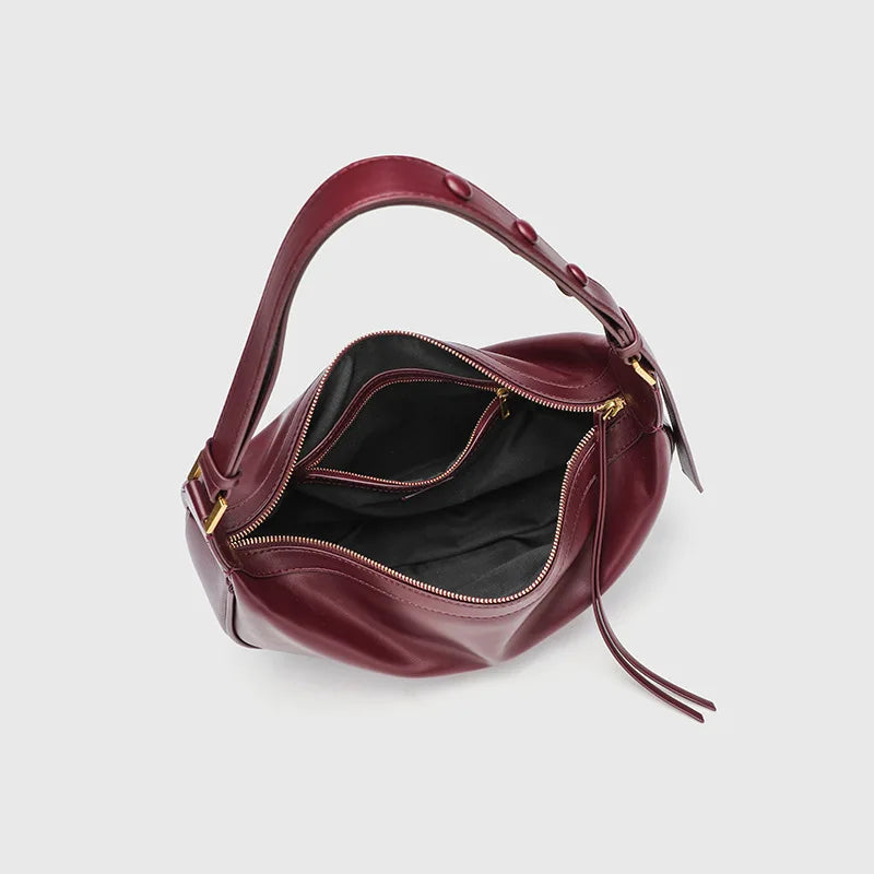 Bolsa Pequena em Couro Legítimo -  Safira SF444