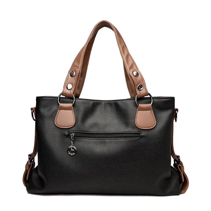 Bolsa Feminina de Couro Legítimo Safira SF238