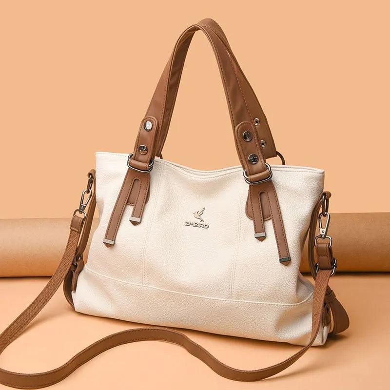 Bolsa Feminina de Couro Legítimo Safira SF238
