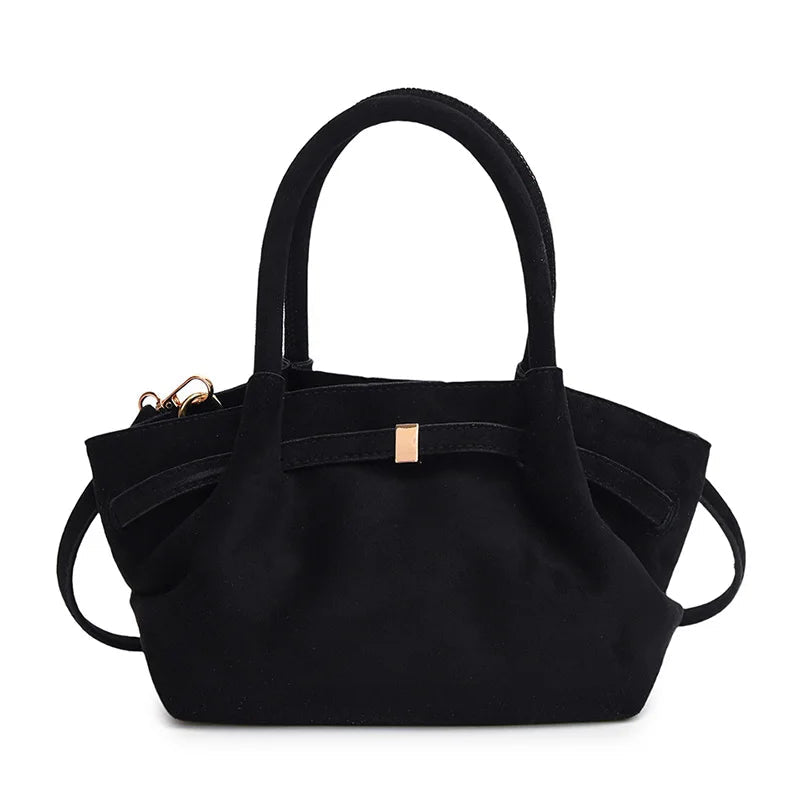 Bolsa Feminina de Camurça Safira SF712