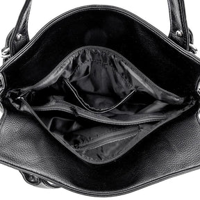 Bolsa Feminina de Couro Legítimo Safira SF581