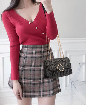 Bolsa Feminina de Couro Legítimo Safira SF384