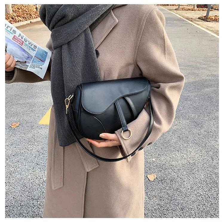 Bolsa Feminina de Couro Legítimo Safira SF123