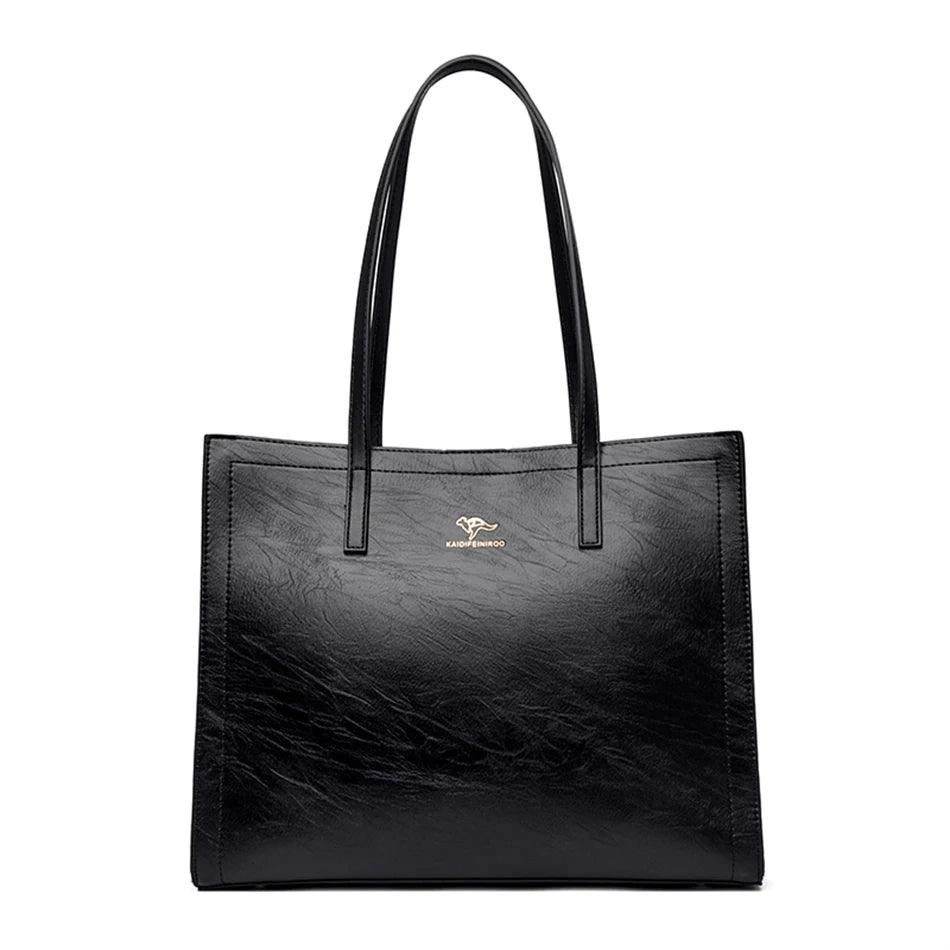 Bolsa Feminina de Couro Legítimo Safira SF392