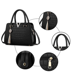 Bolsa Feminina de Couro Legítimo Safira SF732