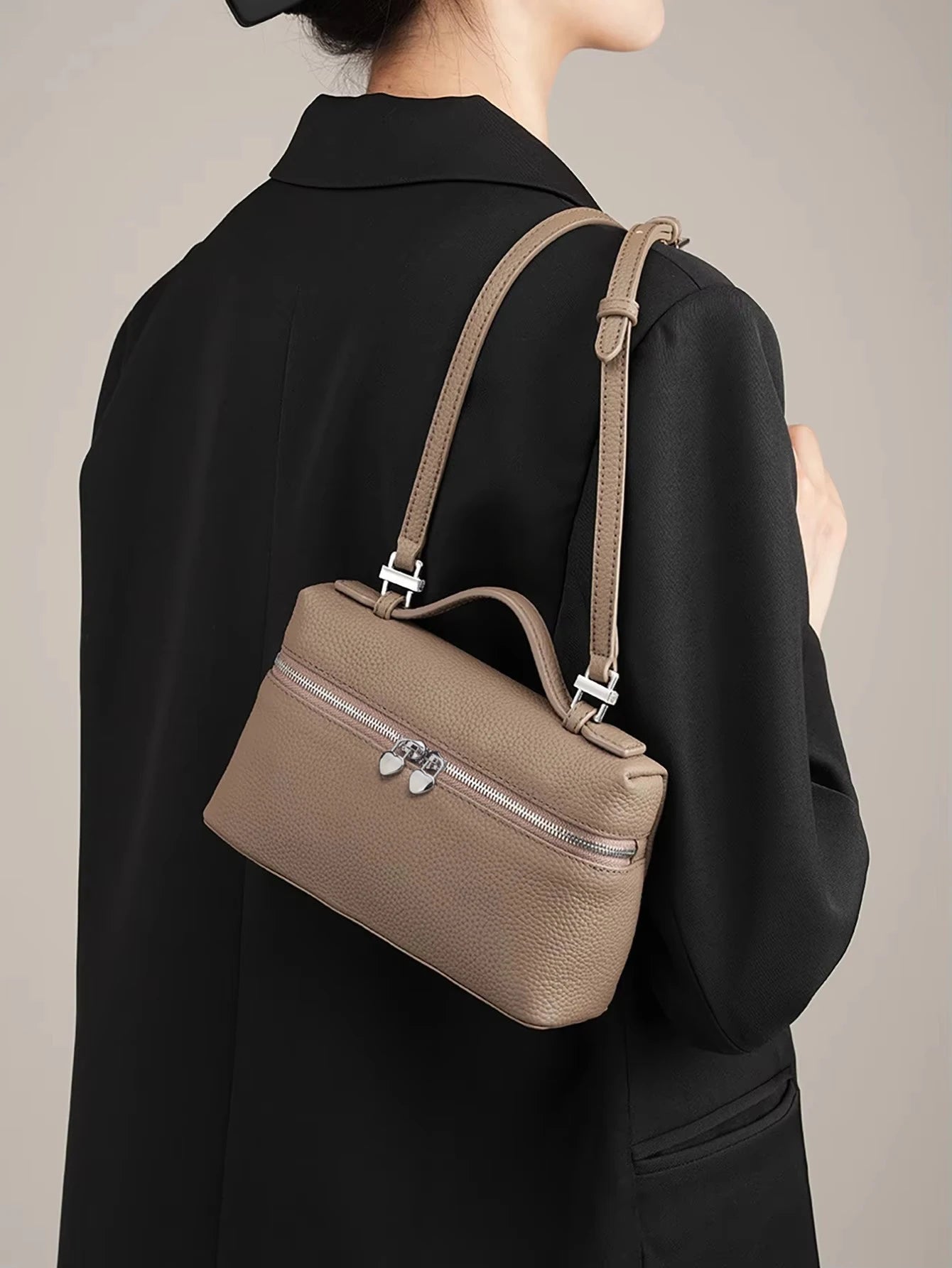 Bolsa Feminina de Couro Legítimo Safira SF477