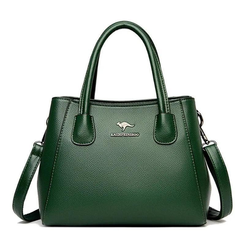 Bolsa Feminina de Couro Legítimo Safira SF294