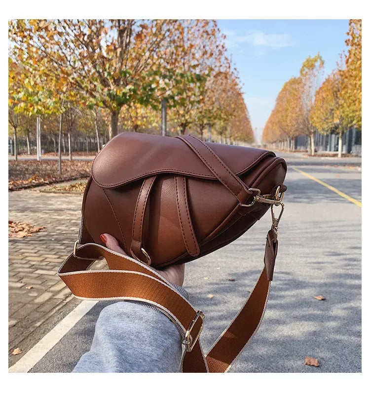 Bolsa Feminina de Couro Legítimo Safira SF123