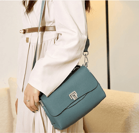Bolsa Feminina de Couro Ecológico Safira SF439