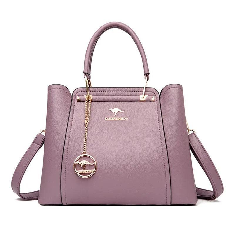 Bolsa Feminina de Couro Legítimo Safira SF639