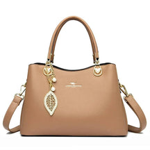 Bolsa Feminina de Couro Legítimo Safira SF214