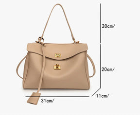 Bolsa Feminina de Couro Legítimo Safira SF987