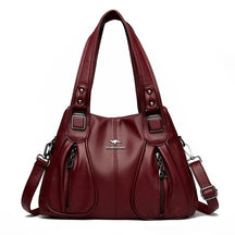 Bolsa Feminina de Couro Legítimo Safira SF736