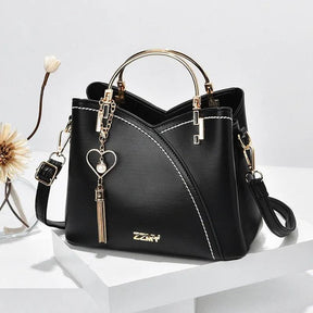 Bolsa Feminina de Couro Ecológico Safira SF816