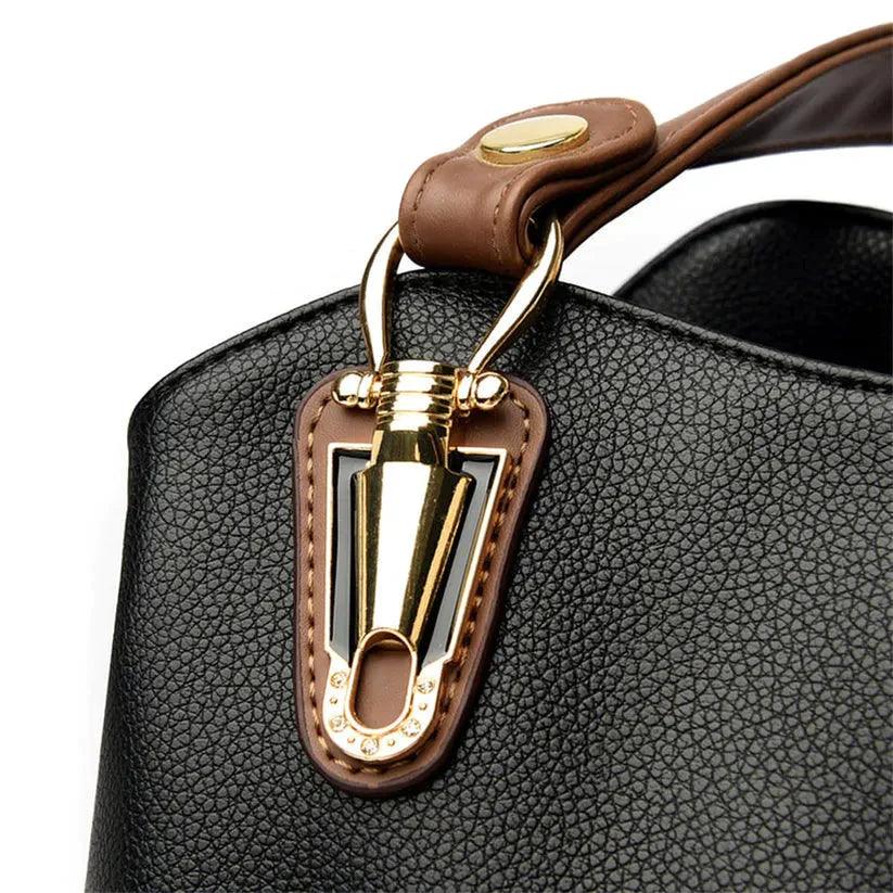 Bolsa Feminina de Couro Legítimo Safira SF719