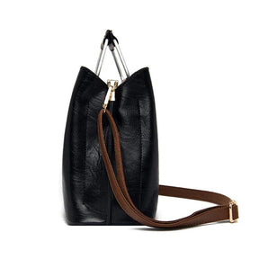 Bolsa Feminina de Couro Legítimo Safira SF233
