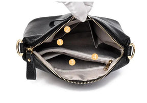 Bolsa Feminina de Couro Legítimo Safira SF634