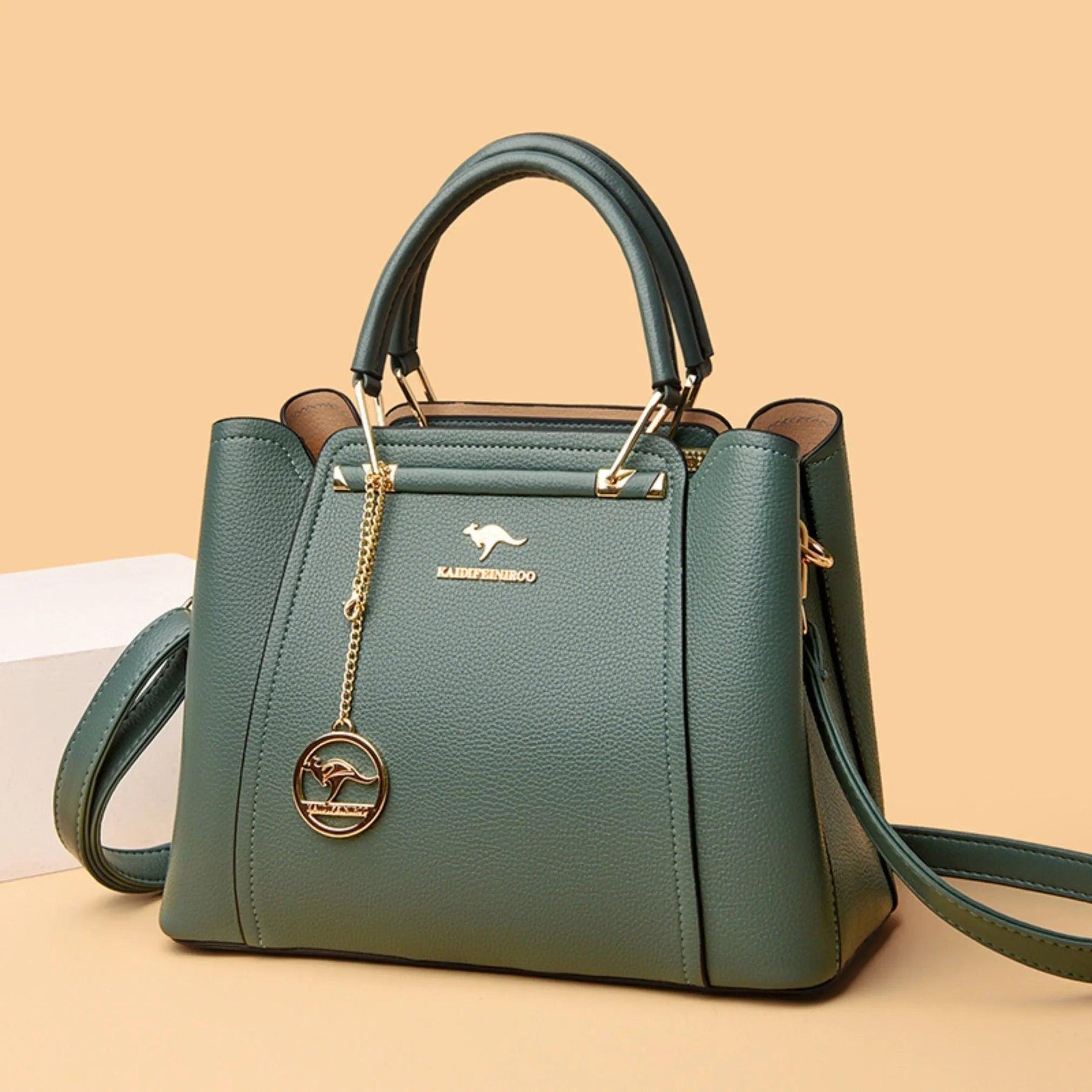 Bolsa Feminina de Couro Legítimo Safira SF639