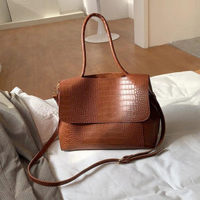 Bolsa Feminina de Couro Legítimo Safira SF777
