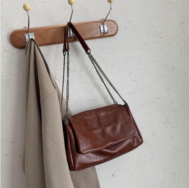 Bolsa Feminina de Couro Legítimo Safira SF471