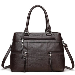 Bolsa Feminina de Couro Legítimo Safira SF317
