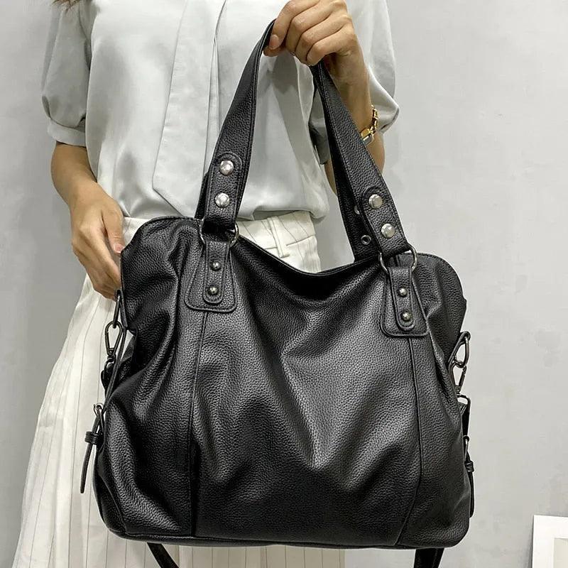 Bolsa Feminina de Couro Legítimo Safira SF481