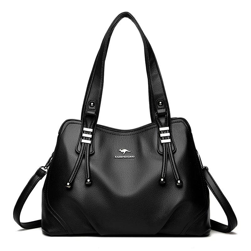 Bolsa Feminina de Couro Legítimo Safira SF582