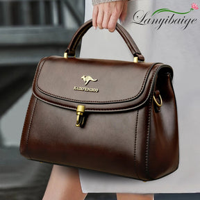 Bolsa Feminina de Couro Legítimo Safira SF728
