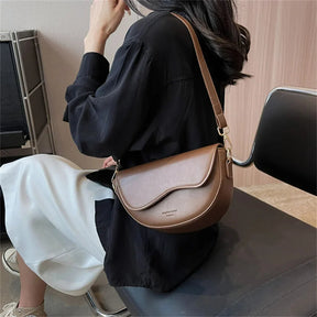 Bolsa Feminina de Couro Legítimo Safira SF222