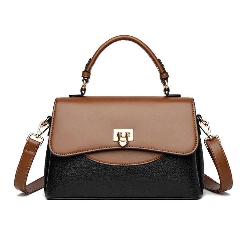 Bolsa Feminina de Couro Legítimo Safira SF288