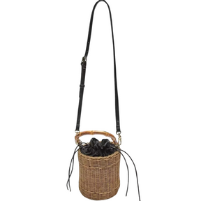 Bolsa Feminina de Palha Natural Safira SF382