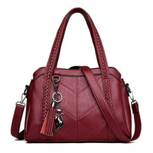 Bolsa Feminina de Couro Legítimo Safira SF437