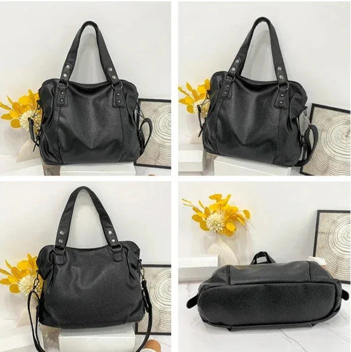 Bolsa Feminina de Couro Legítimo Safira SF481