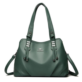 Bolsa Feminina de Couro Legítimo Safira SF582