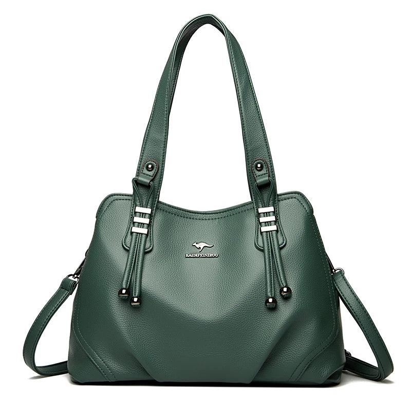Bolsa Feminina de Couro Legítimo Safira SF582