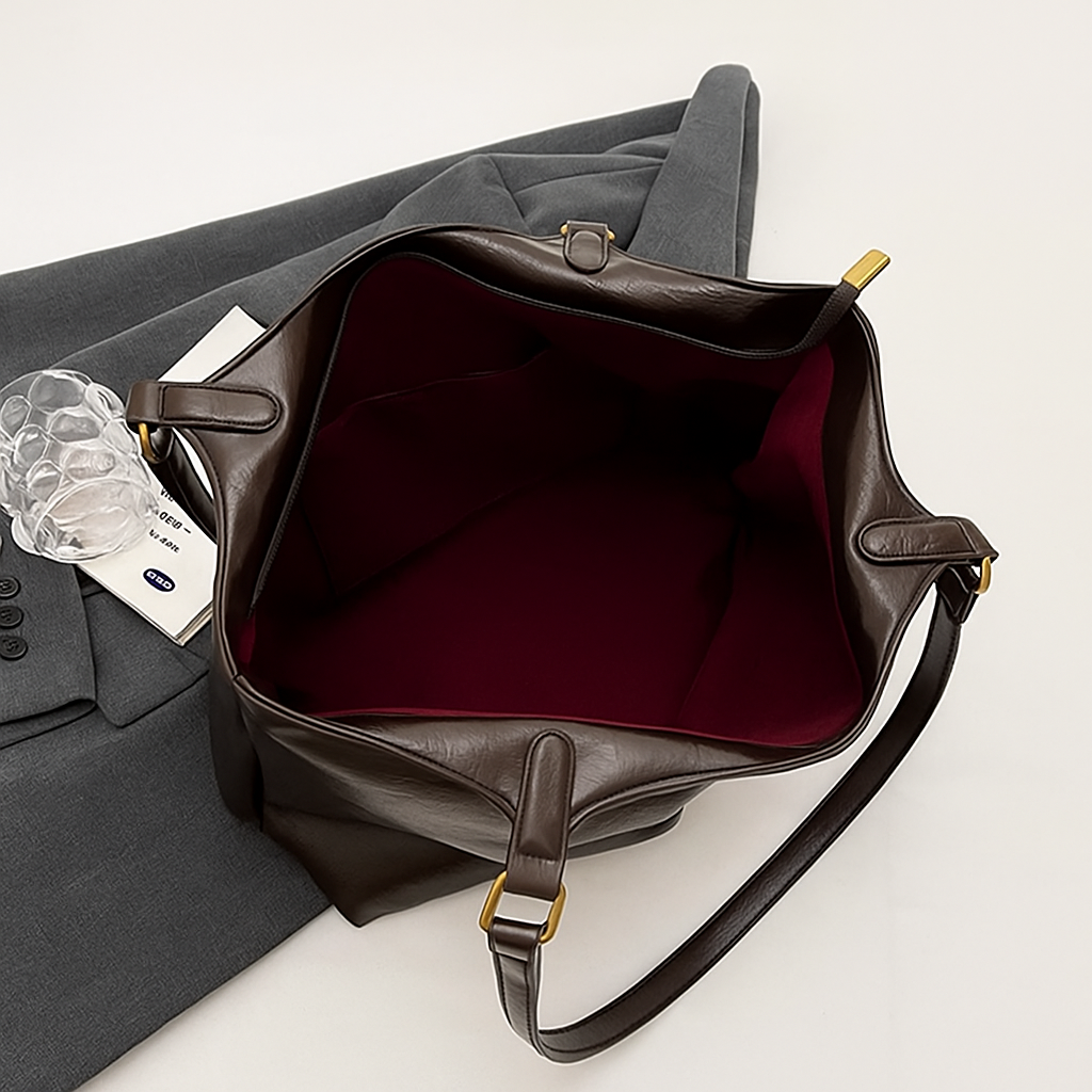 Bolsa Feminina de Couro Legítimo Safira SF772