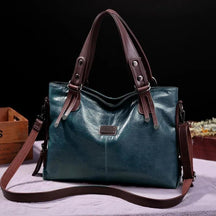 Bolsa Feminina de Couro Legítimo Safira SF372