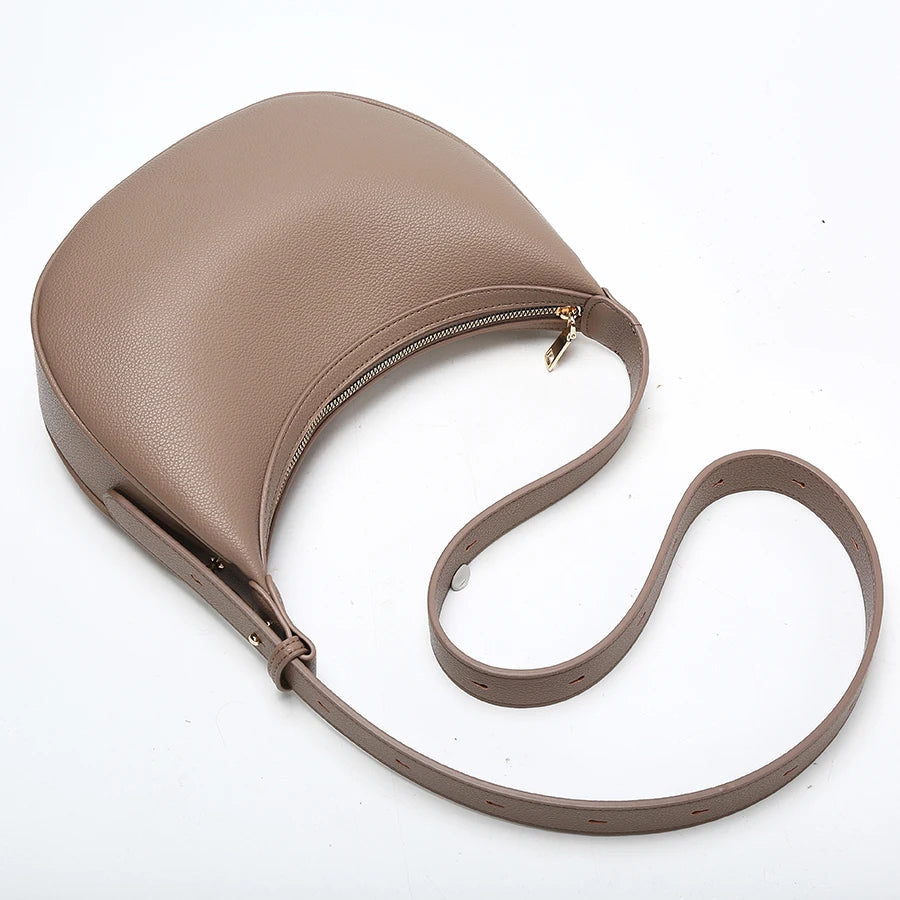 Bolsa Feminina de Couro Legítimo Safira SF448