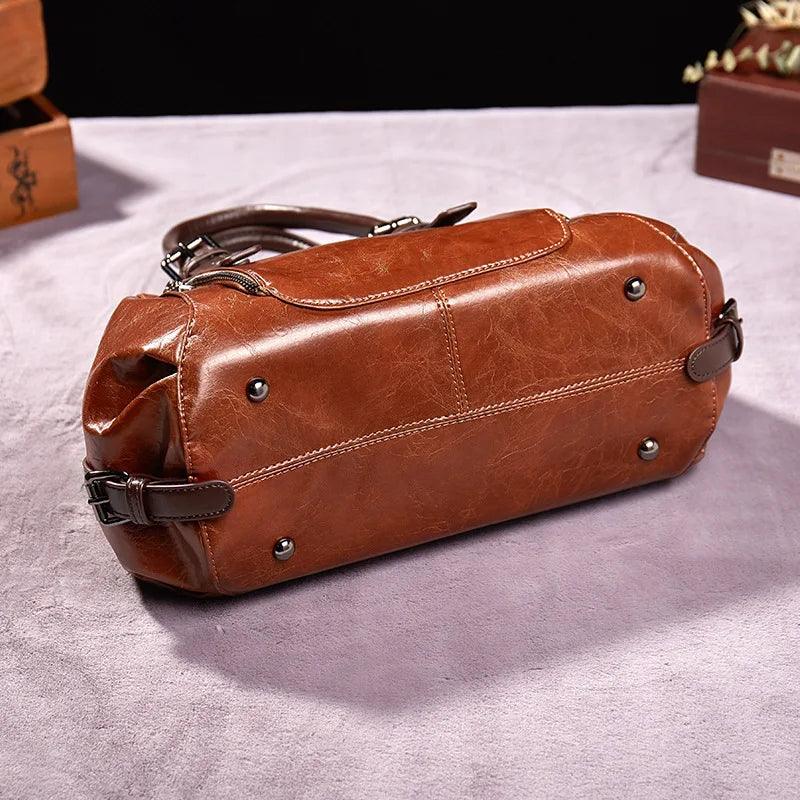 Bolsa Feminina de Couro Legítimo Safira SF271