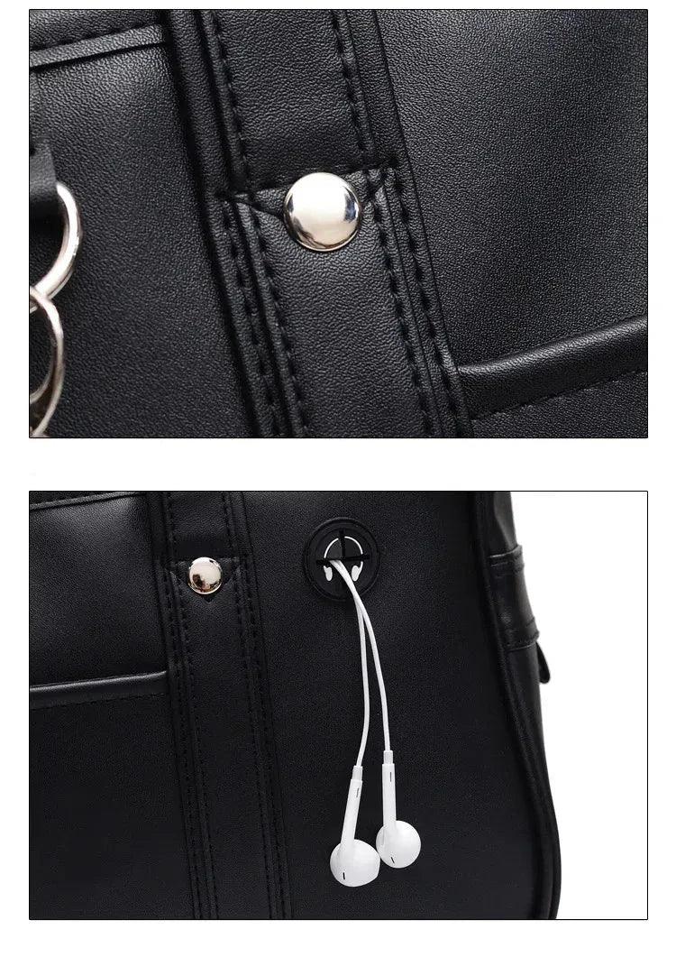 Bolsa Feminina de Couro Legítimo Safira SF666