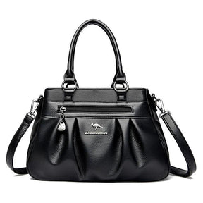 Bolsa Feminina de Couro Legítimo Safira SF472