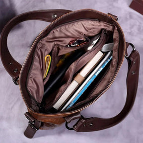 Bolsa Feminina de Couro Legítimo Safira SF372