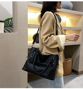 Bolsa Feminina de Couro Legítimo Safira SF468