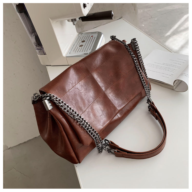 Bolsa Feminina de Couro Legítimo Safira SF471
