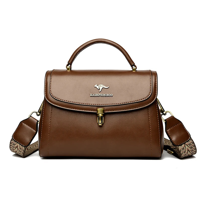 Bolsa Feminina de Couro Legítimo Safira SF728
